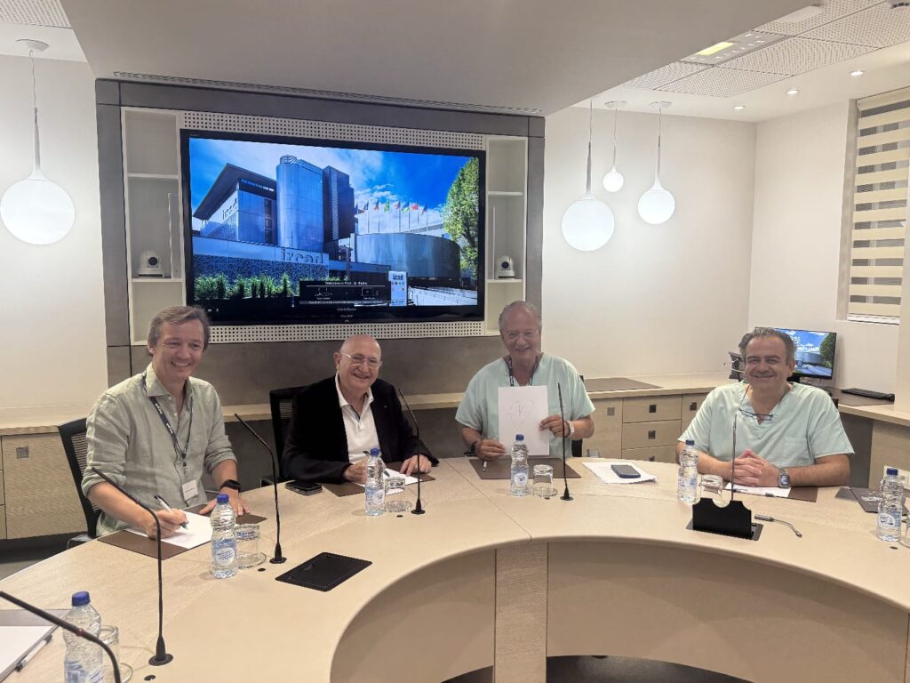 IRCAD Liban delegation meeting at IRCAD headquarters in Strasbourg, France